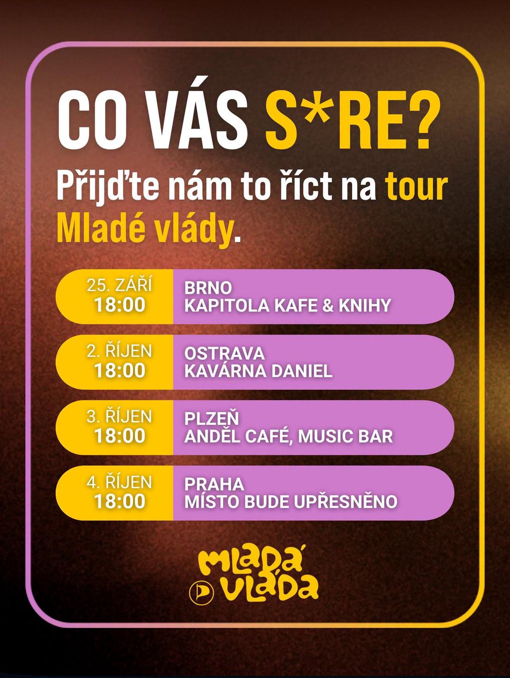 mlada vlada tour